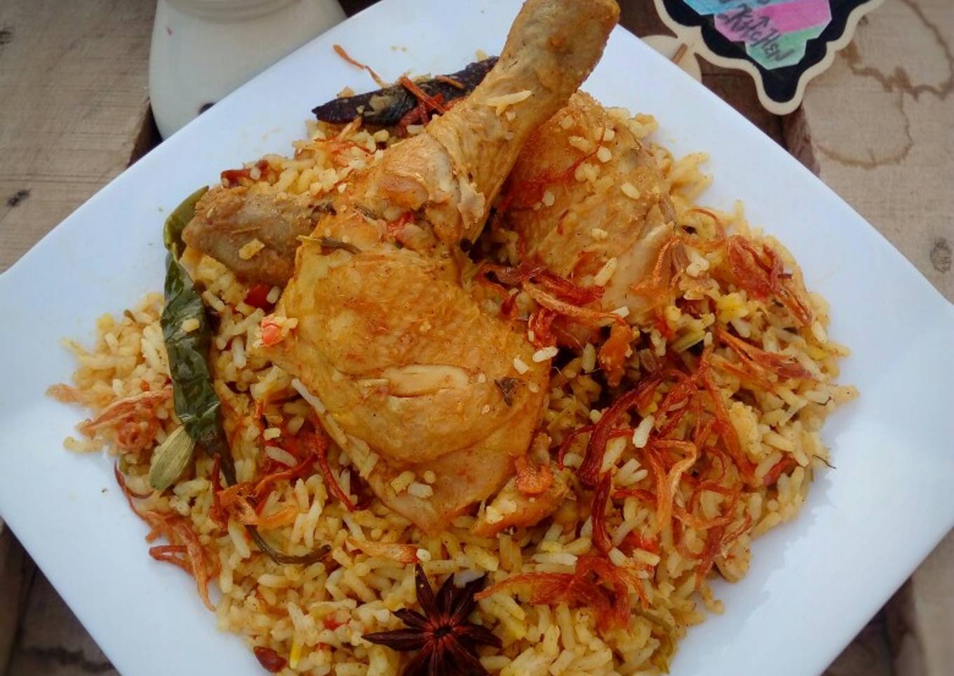 Briyani Ayam tanpa Basmati dgn Step&Tips (Autentik style)
