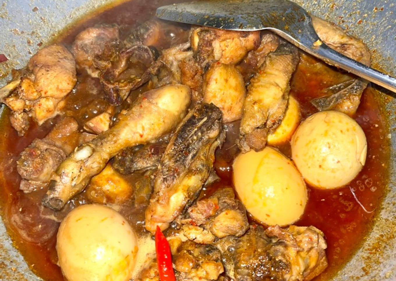 Semur Ayam Pedas