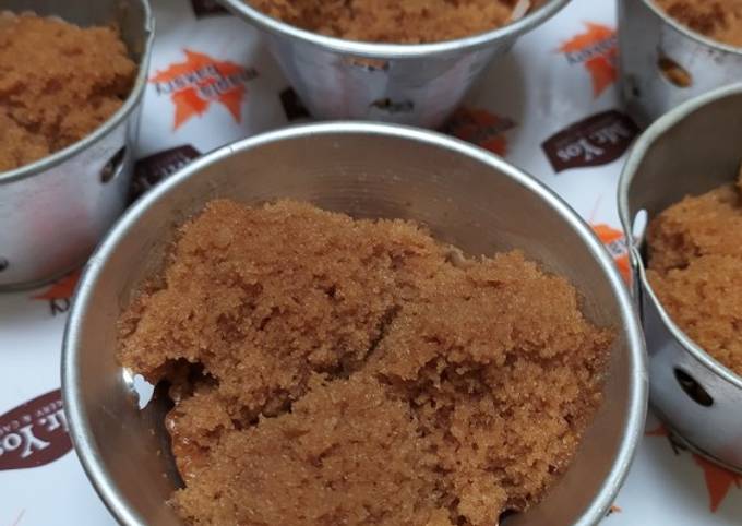 Bolu kukus tepung beras milo