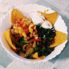 A picture of Mexican Burito Bowl.