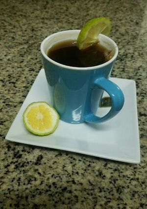 A picture of English Lemon Tea.