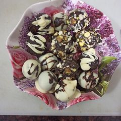 A picture of Chocolate truffles.