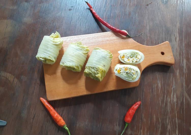 Tahu gulung sawi