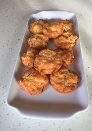 Une photo de Muffins léger saumon parmesan