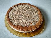 Una foto de cheesecake con gelatina
