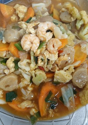 Foto resep CapCay Seafood ala Resto