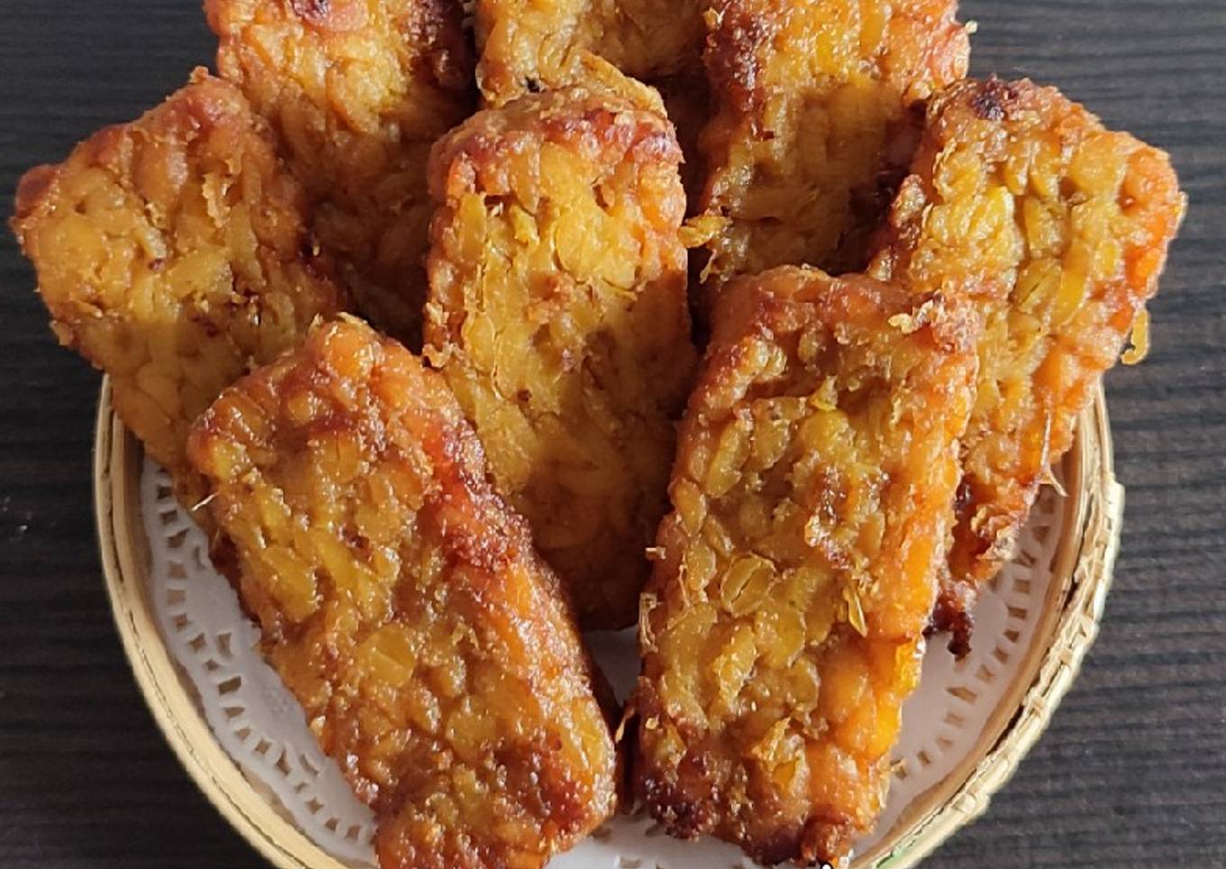 Tempe Bacem Manis (Bumbu Kuning)