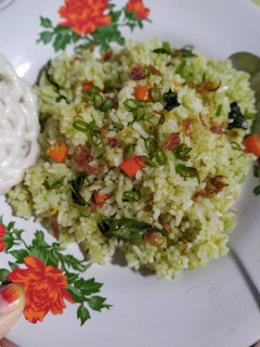 Foto resep Nasi Goreng Hijau Kemangi