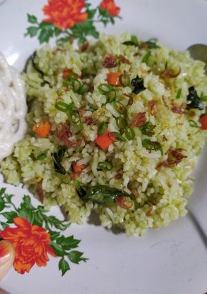 Foto resep Nasi Goreng Hijau Kemangi