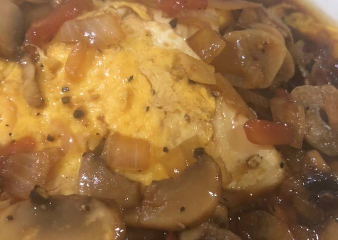 Cara Buat 6. Telur Kecap Lada Hitam Yang Sederhana