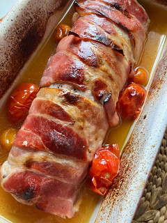 Una foto de Solomillo de cerdo con salsa de setas