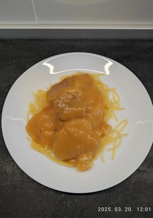 Sertés vadas húslevesből recept fotója