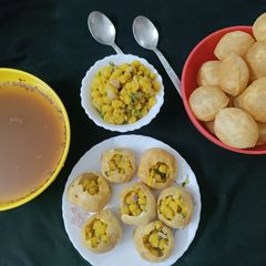 Panipuri chat A picture of Panipuri chat.