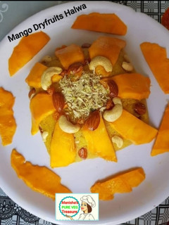 A picture of Mango Dry fruits Halwa.