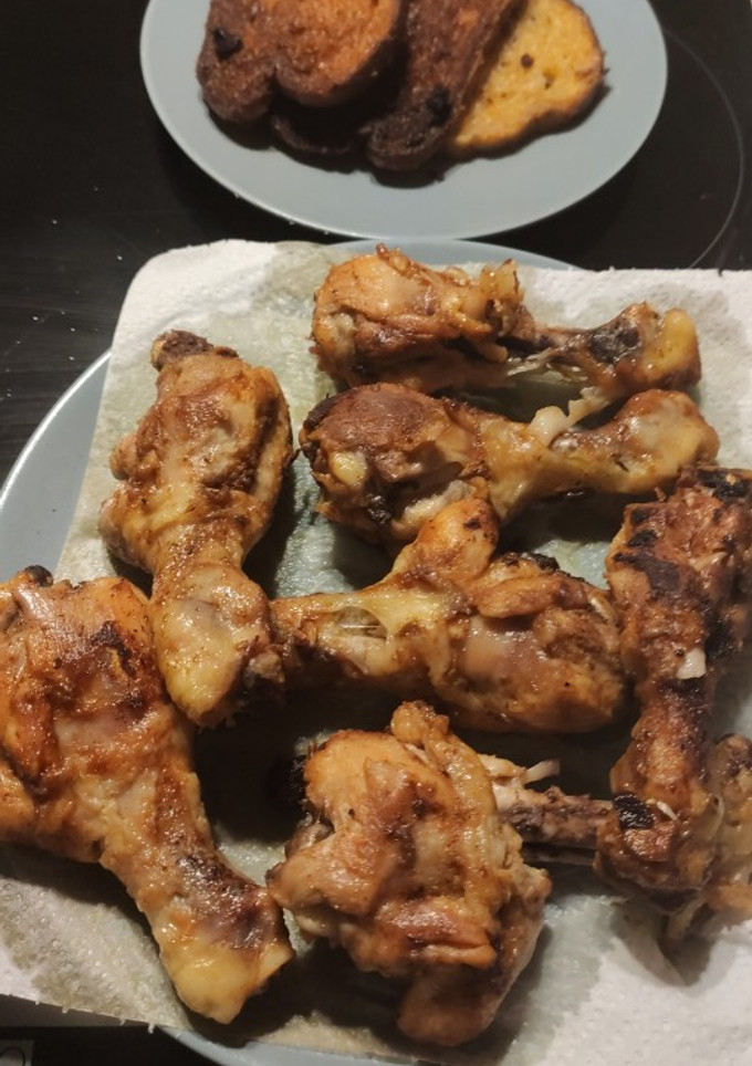 Una foto de Pollo al ajillo