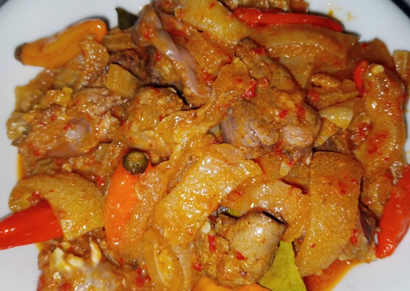 Sambel goreng krecek ati ampela