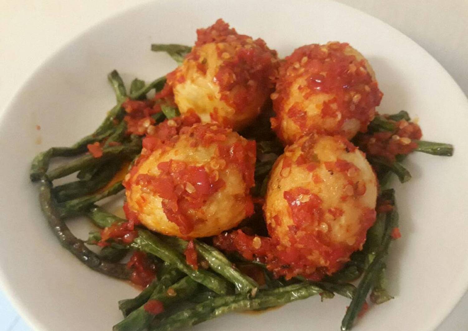 Resep Telor Balado Oleh Previarsi Rahayu - Cookpad