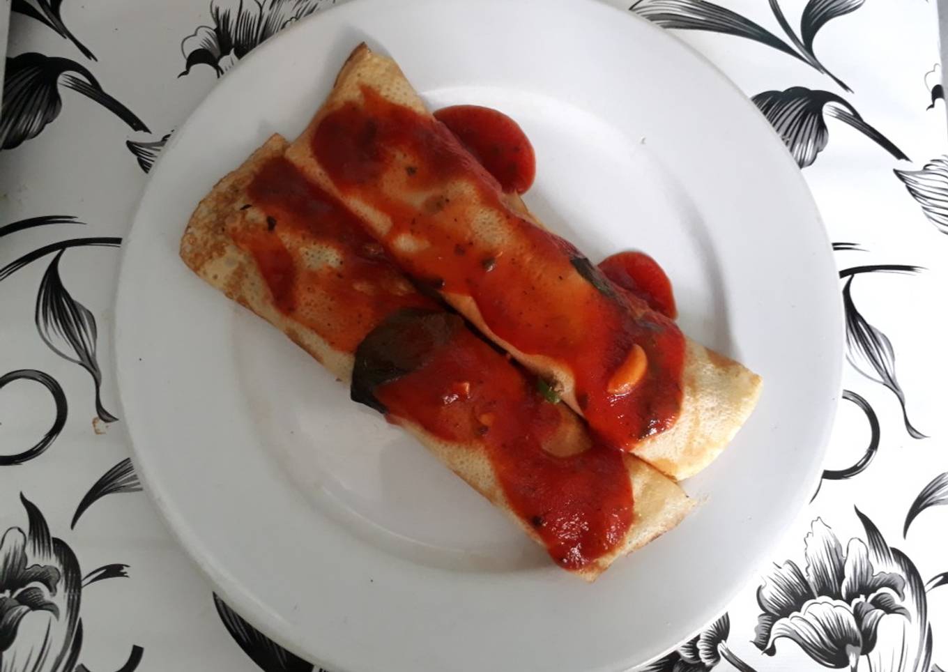 Canelones de carne picada y zapallitos