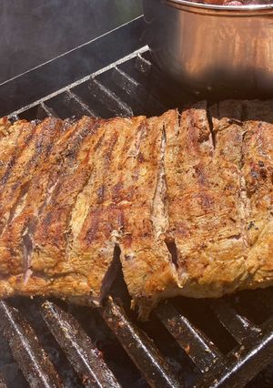 Una foto de Costillar a la mostaza (parrilla) 🍖