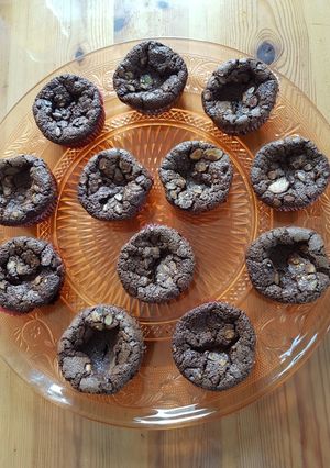 Une photo de Fondants au chocolat (sans gluten)