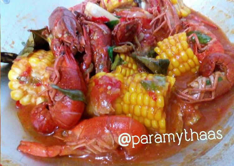 Cara Gampang Membuat Baby Lobster Saus Padang 👅 Anti Gagal