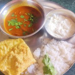 A picture of Rajma chawal everybody's comfort food ♥️.