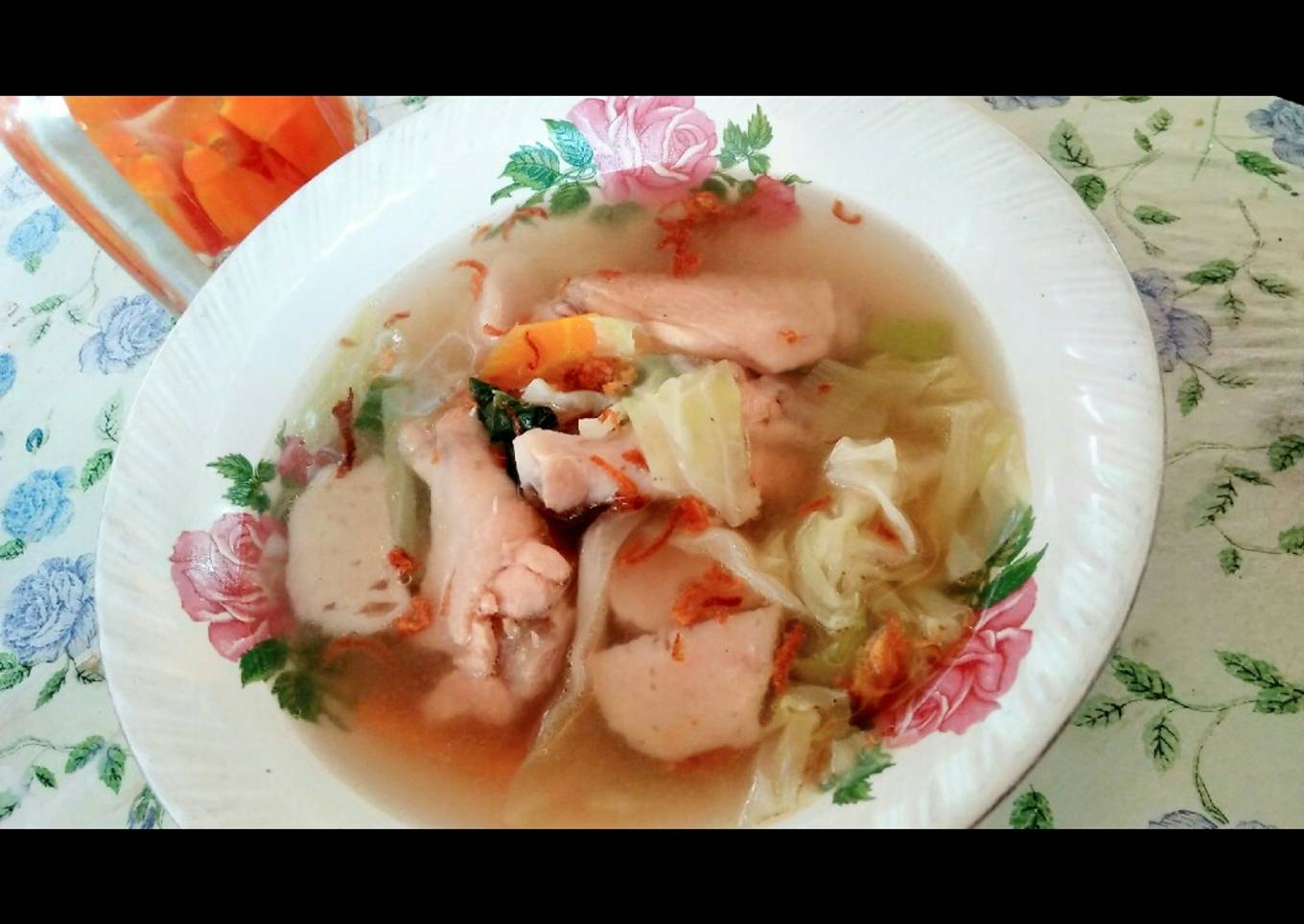 Sop Ayam Simple