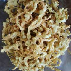 A picture of 14. Enoki goreng, enak mudah.