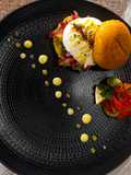 Egg Benedict Burger
