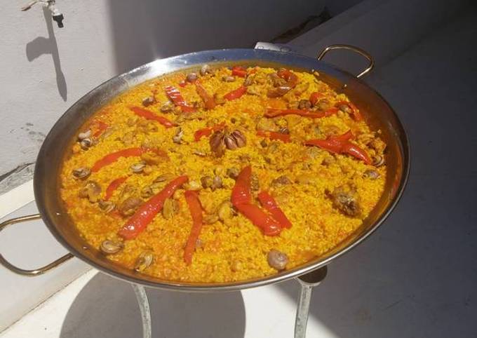 🇪🇸️ Riz au Poulet et au Lapin