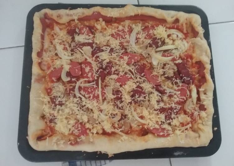 Resep Pizza homemade oleh ria arsanti - Cookpad