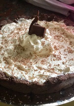 Una foto de Torta brownie chocolatosamente deliciosa ☺️