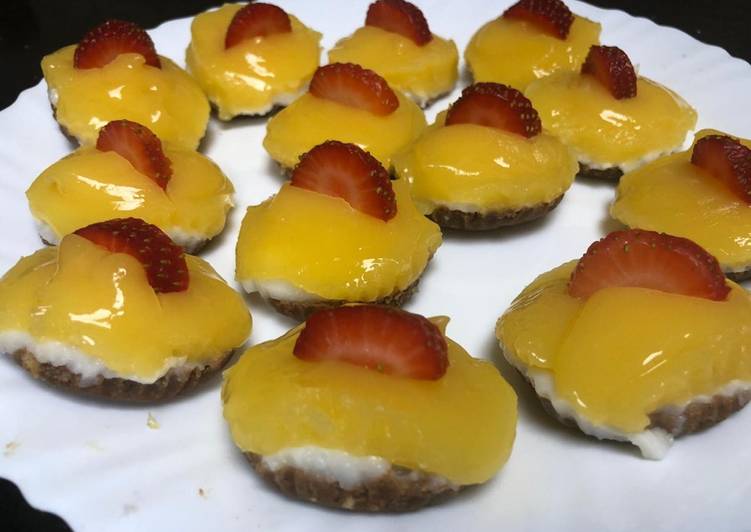 How to Make Homemade Orange custard mini tarts