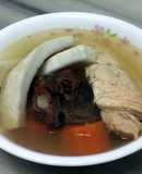 Coconut And Carrot In Chicken Soup