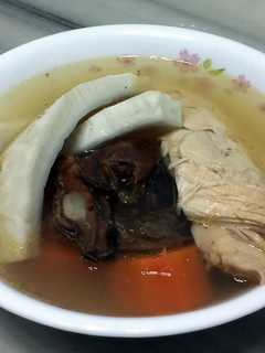 A picture of Coconut And Carrot In Chicken Soup.
