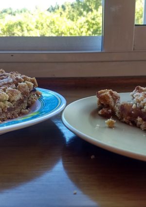 Una foto de Mejor crumble de manzana requeté fácil y exquisita