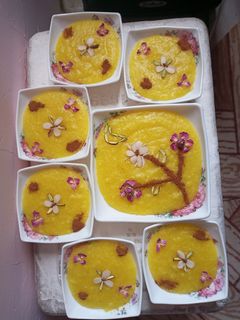 عکسی از دستور شله زرد 💛