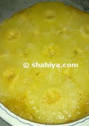 A picture of Upside Down Pineapple Cake.