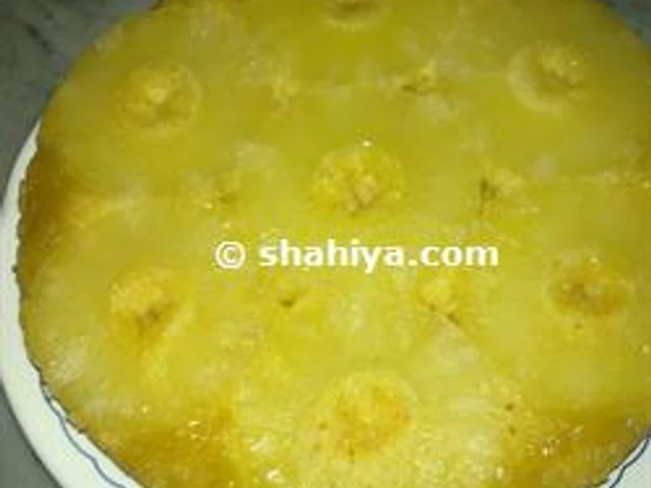 Recipe Upside Down Pineapple Cake which Delicious