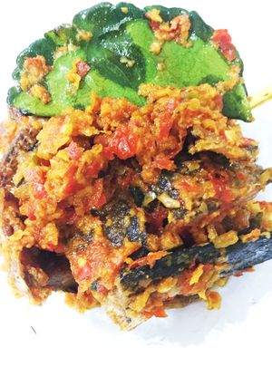 Foto resep Ikan asin gabus balado