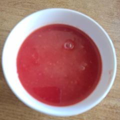 A picture of Tomato soup.