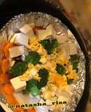 Tim ikan dori,tofu,telur kuah jahe (tanpa msg)