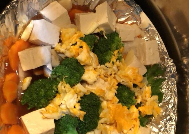 Cara Gampang Membuat Tim ikan dori,tofu,telur kuah jahe (tanpa msg), Lezat Sekali