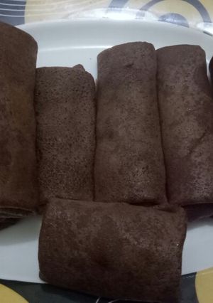 Foto resep Dadar Gulung Pisang Coklat