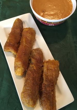 Una foto de Platanos Machos Horneados