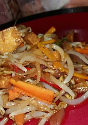 Foto resep Oseng toge tahu teri (3T)