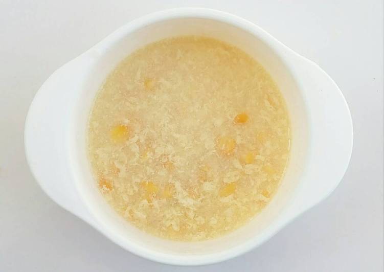 Corn Soup - MPASI