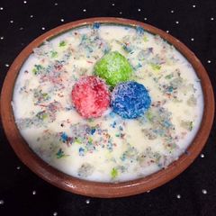 A picture of Coconut rice kheer.
