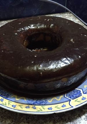صورة لوصفة طريقة عمل كيكه فانيلا والشوكلاته بصوص الشوكلاته