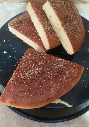 صورة لوصفة خبز الدار بالسميد